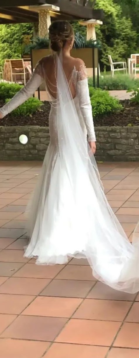 vestido novia espalda al aire